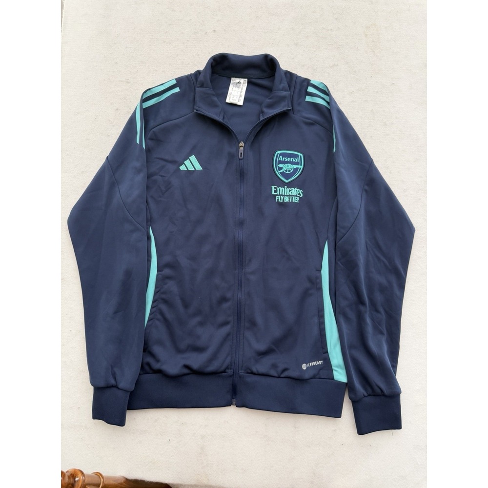 Arsenal Pre Match Adidas Jacket Men's L 24/25 Tiro Away Warm Up Jacket RARE